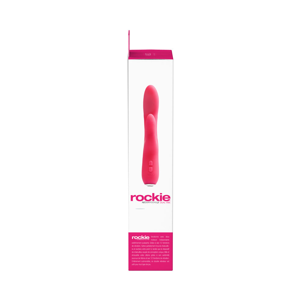 VEDO ROCKIE RECHARGEABLE DUAL VIBE - FOXY PINK