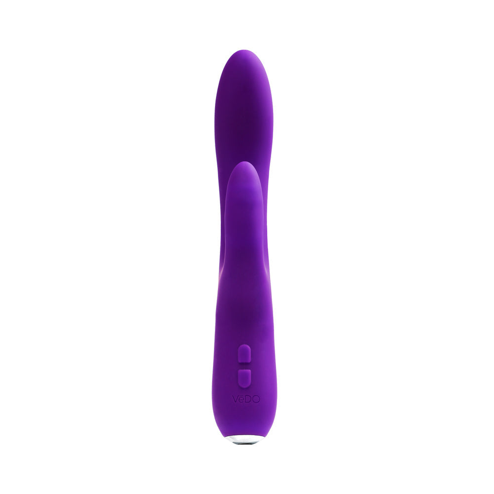 VEDO ROCKIE RECHARGEABLE DUAL VIBE - INTO YOU INDIGO