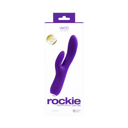 VEDO - ROCKIE RECHARGEABLE DUAL VIBE - INTO YOU INDIGO
