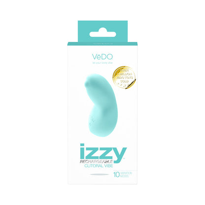 VEDO IZZY RECHARGEABLE CLITORAL VIBE - TEASE ME TURQUOISE
