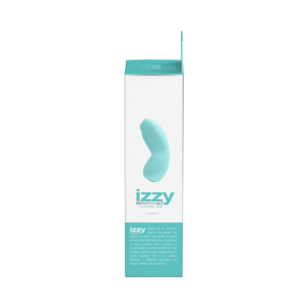 VEDO IZZY RECHARGEABLE CLITORAL VIBE - TEASE ME TURQUOISE