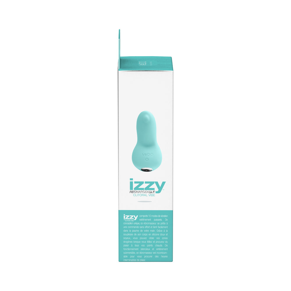 VEDO IZZY RECHARGEABLE CLITORAL VIBE - TEASE ME TURQUOISE