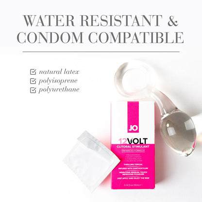 JO 12 VOLT CLITORAL STIMULANT 0.34 OZ.