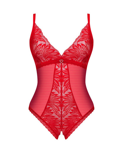 OBSESSIVE - CHILISA CROTCHLESS TEDDY   XS/S