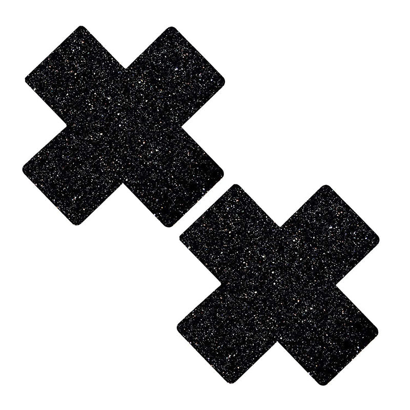 NEVA NUDE - PASTY X FACTOR GLITTER BLACK