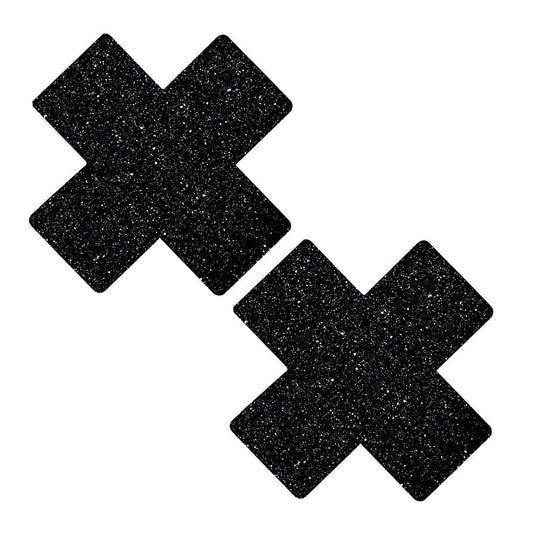 NEVA NUDE - PASTY X FACTOR GLITTER BLACK