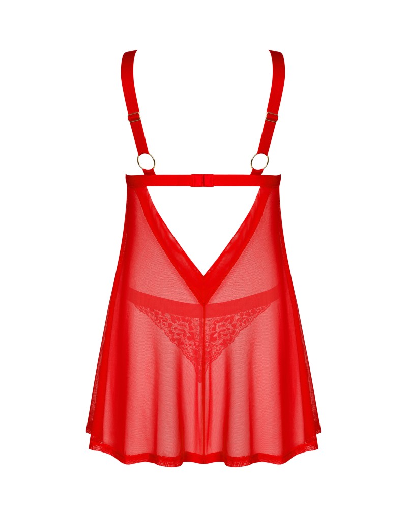 OBSESSIVE - ELIANES BABYDOLL & THONG   XS/S