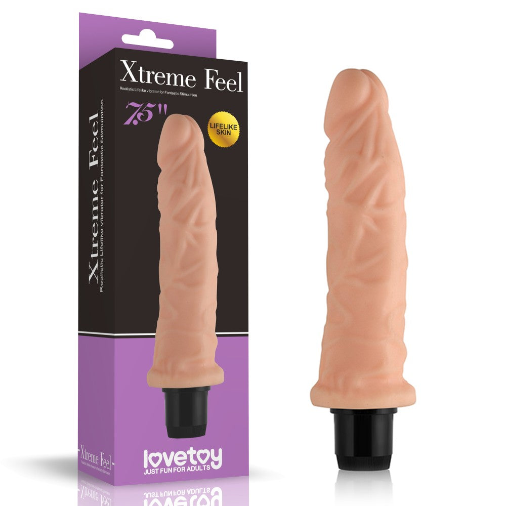 LOVETOY - 7.5'' REAL FEEL CYBERSKIN VIBRATOR