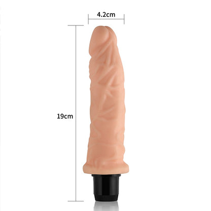 LOVETOY - 7.5'' REAL FEEL CYBERSKIN VIBRATOR
