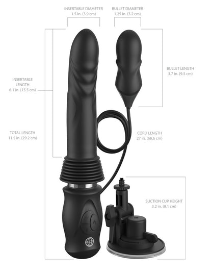 PIPEDREAM - FETISH FANTASY SERIES - ULTIMATE SILICONE THRUSTER