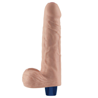 LOVETOY - 9" REAL SOFTEE RECHARGEABLE VIBRATING DILDO (FLESH)