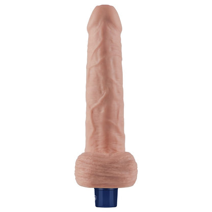 LOVETOY - 9" REAL SOFTEE RECHARGEABLE VIBRATING DILDO (FLESH)