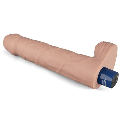 LOVETOY - 9" REAL SOFTEE RECHARGEABLE VIBRATING DILDO (FLESH)