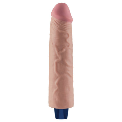 LOVETOY - 9.5" REAL SOFTEE RECHARGEABLE VIBRATING DILDO(FLESH)