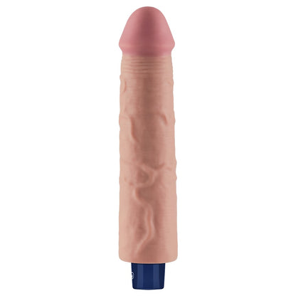 LOVETOY - 9.5" REAL SOFTEE RECHARGEABLE VIBRATING DILDO(FLESH)