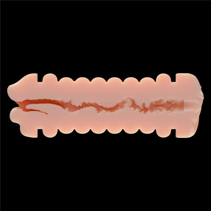 LOVETOY - VIRGIN-SKIN BLOWOUT DOUBLE SIDE STROKER VAGINA AND MOUTH