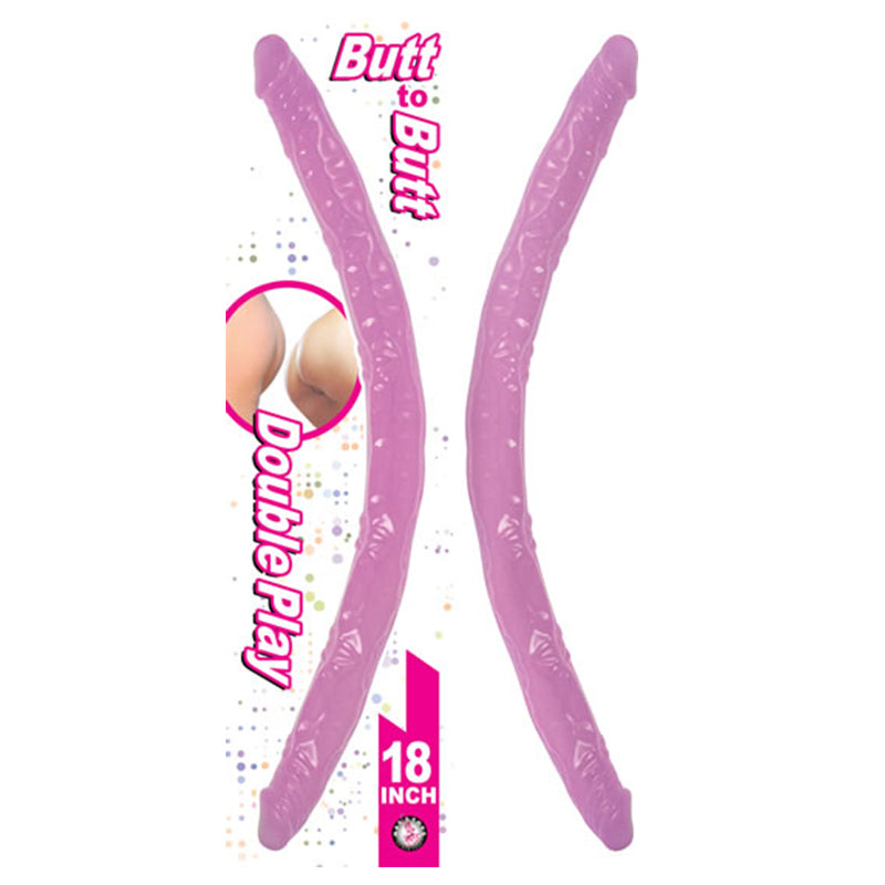BUTT TO BUTT DOUBLE PLAY DONG 18IN PINK