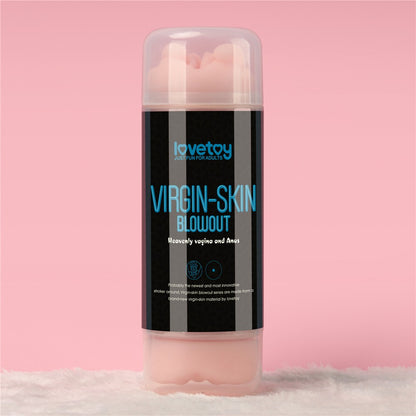 LOVETOY - VIRGIN-SKIN BLOWOUT DOUBLE SIDE STROKER VAGINA AND ANUS
