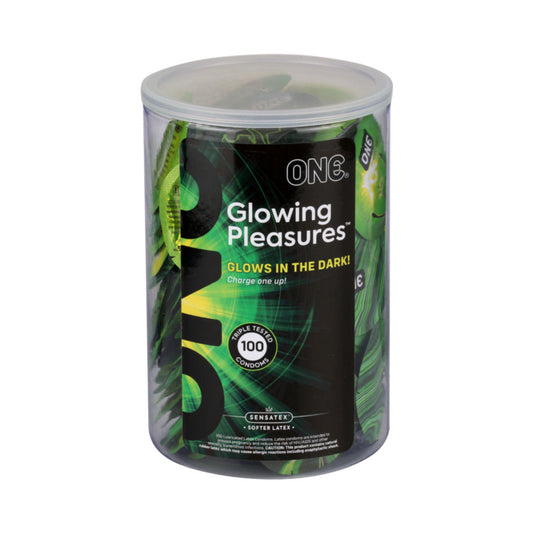 PARADISE MARKETING - ONE GLOWING PLEASURE JAR (100CT)