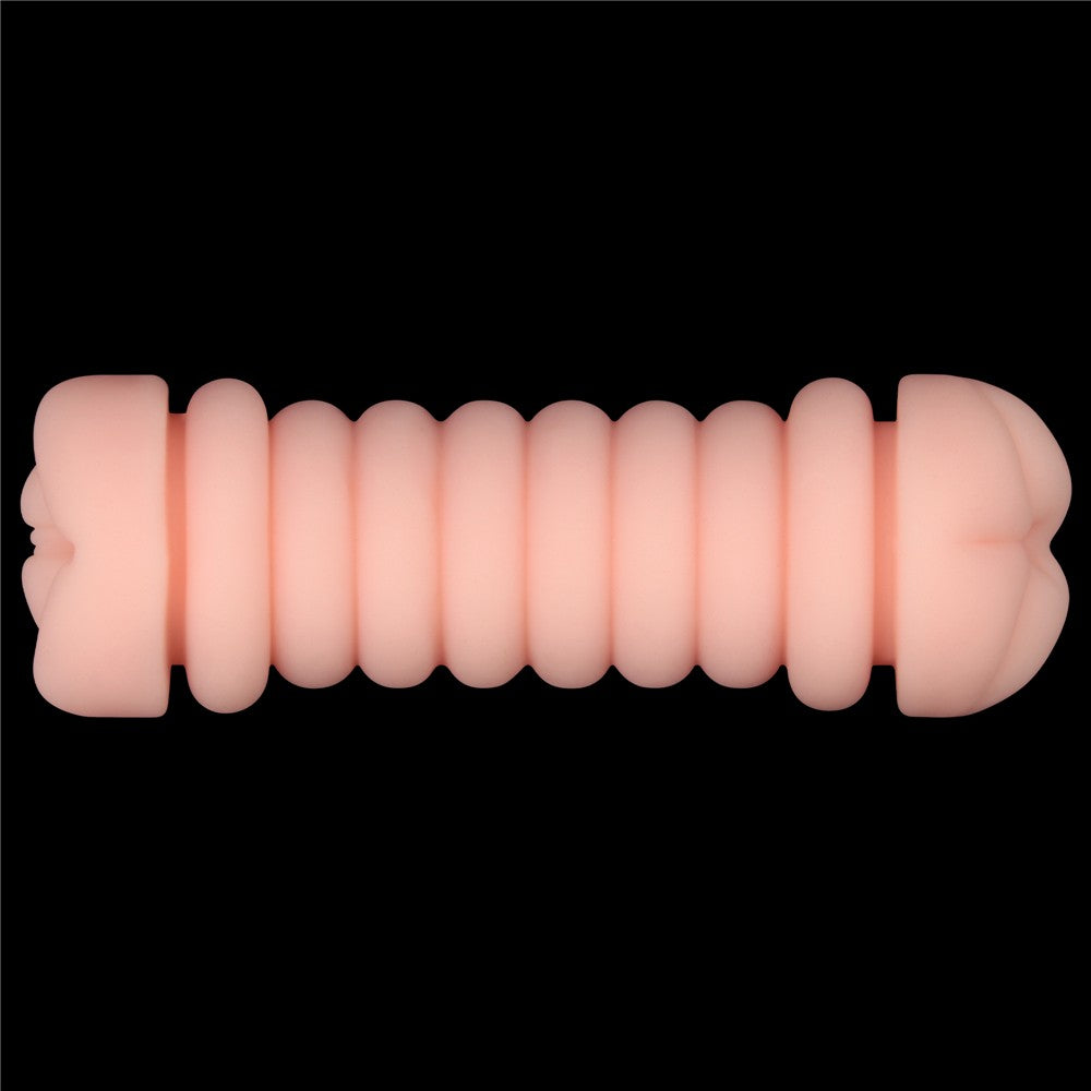 LOVETOY - VIRGIN-SKIN BLOWOUT DOUBLE SIDE STROKER VAGINA AND ASS
