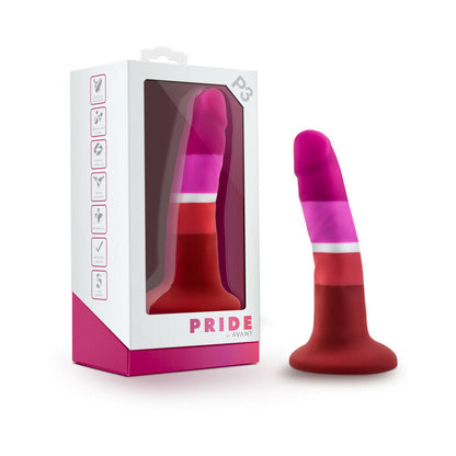 BLUSH - AVANT PRIDE P3 BEAUTY 5.5 IN. SILICONE DILDO