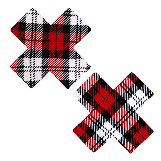 NEVA NUDE - PASTY X FACTOR SCHOOL GIRL PLAID