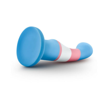 AVANT PRIDE P2 TRUE BLUE 6 IN. SILICONE DILDO