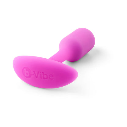 B-VIBE - SNUG PLUG 1 WEIGHTED SILICONE ANAL PLUG