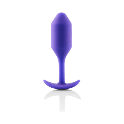 B-VIBE - SNUG PLUG 2 WEIGHTED SILICONE ANAL PLUG