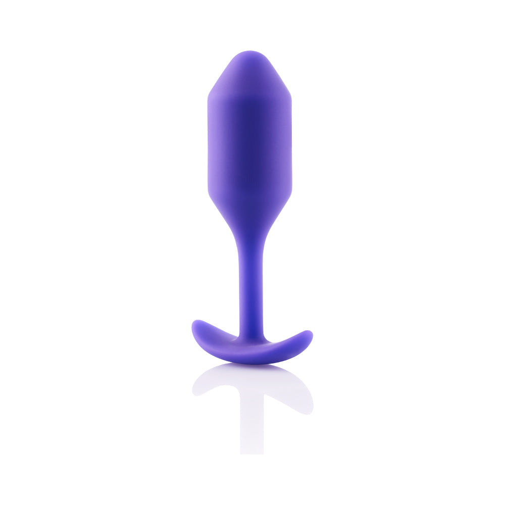 B-VIBE - SNUG PLUG 2 WEIGHTED SILICONE ANAL PLUG