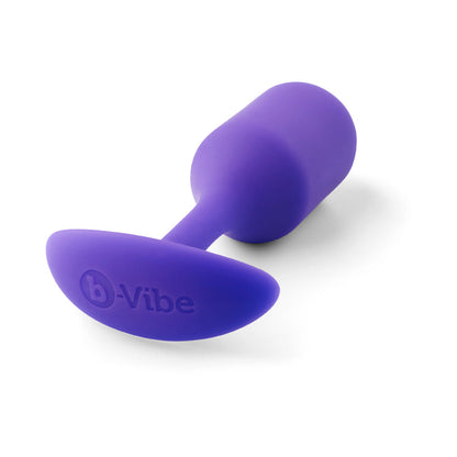B-VIBE - SNUG PLUG 2 WEIGHTED SILICONE ANAL PLUG