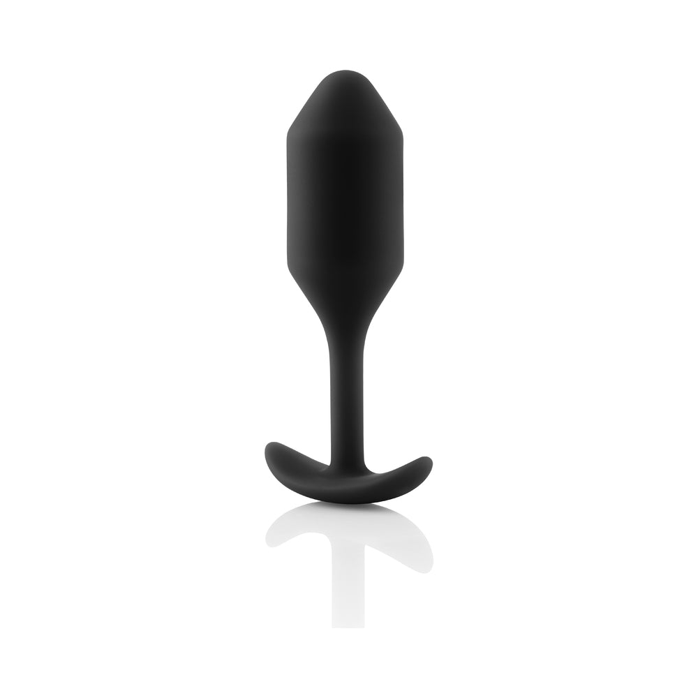 B-VIBE - SNUG PLUG 2 WEIGHTED SILICONE ANAL PLUG