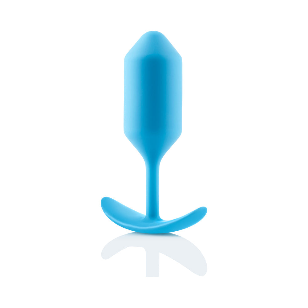 B-VIBE - SNUG PLUG 3 WEIGHTED SILICONE ANAL PLUG