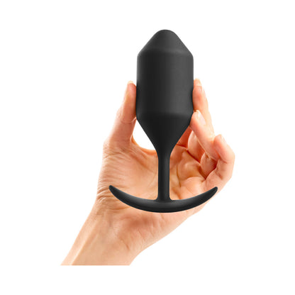 B-VIBE - SNUG PLUG 4 WEIGHTED SILICONE ANAL PLUG