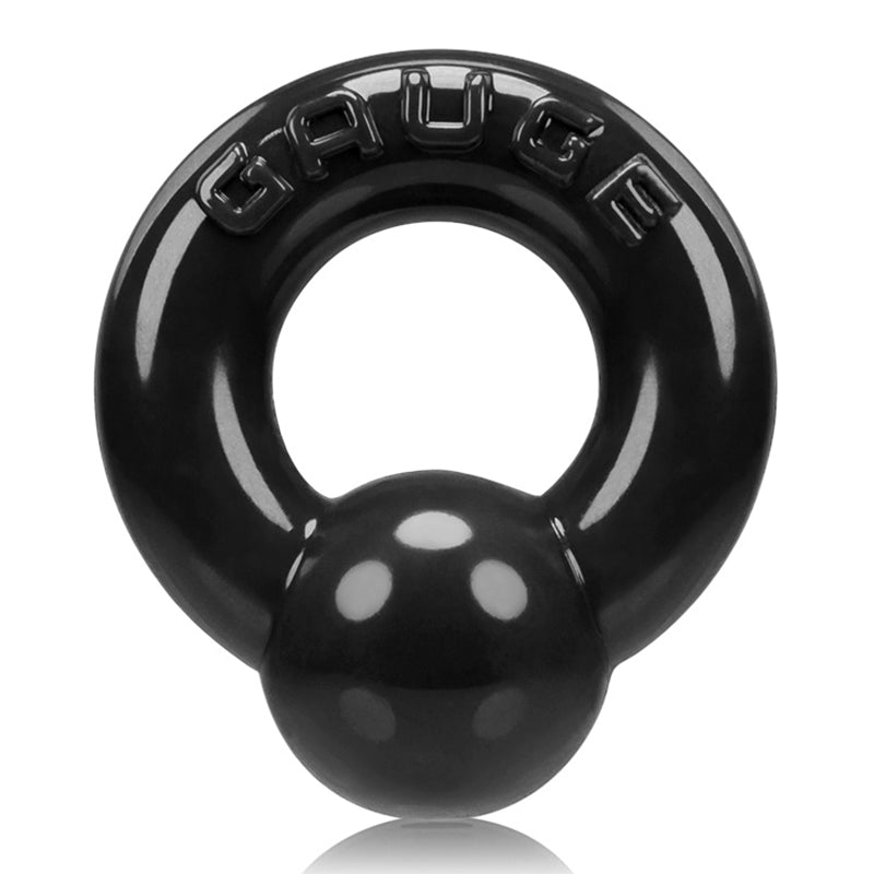 OXBALLS GAUGE COCKRING BLACK