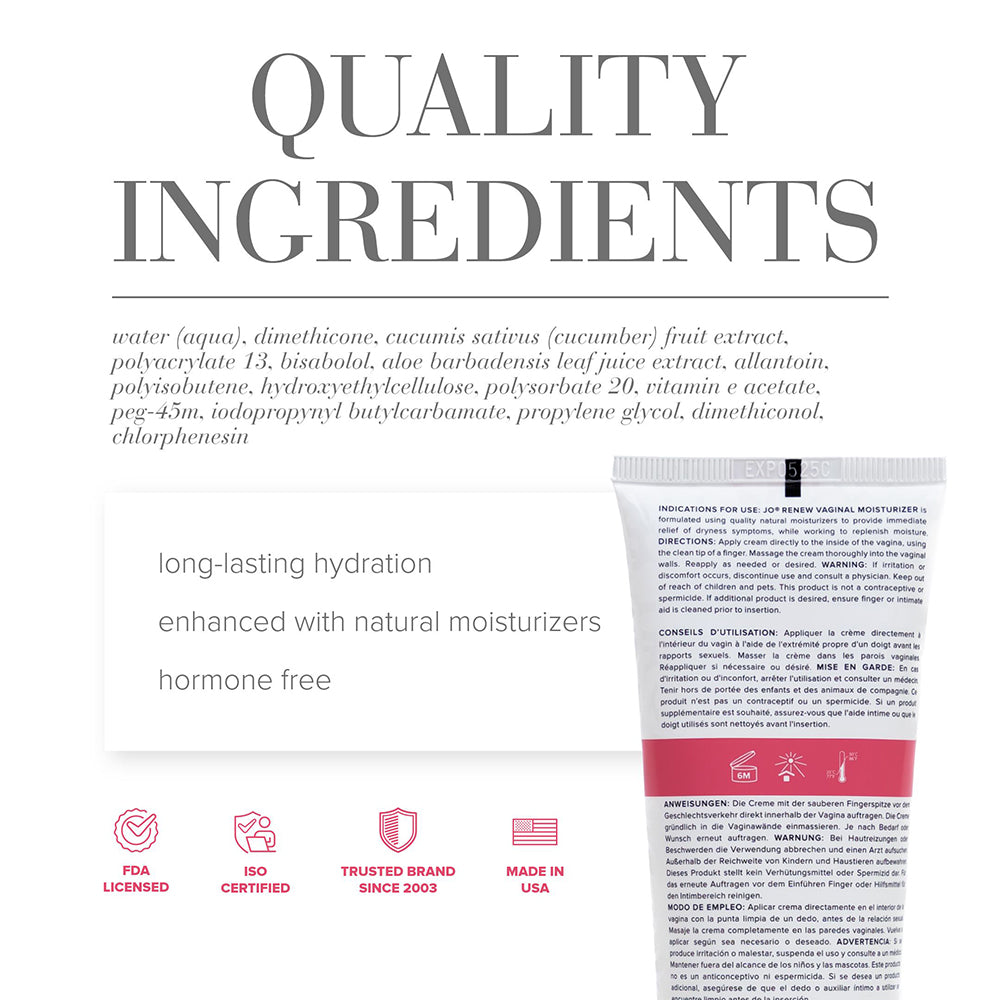 JO RENEW VAGINAL MOISTURIZER 4 OZ.