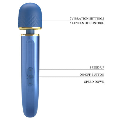 PRETTY LOVE - PRETTY LOVE COLORFUL MASSAGER BLUE