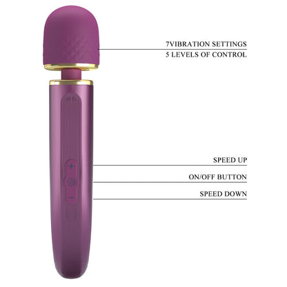 PRETTY LOVE - PRETTY LOVE COLORFUL MASSAGER PURPLE