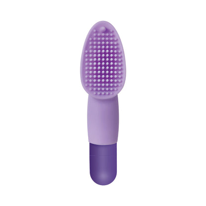 EVOLVED FINGERIFIC RECHARGEABLE SILICONE FINGER VIBRATOR PURPLE