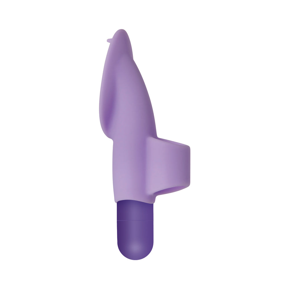 EVOLVED FINGERIFIC RECHARGEABLE SILICONE FINGER VIBRATOR PURPLE