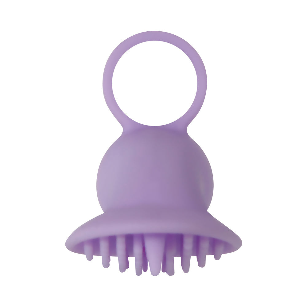 EVOLVED - FINGERIFIC RECHARGEABLE SILICONE FINGER VIBRATOR PURPLE