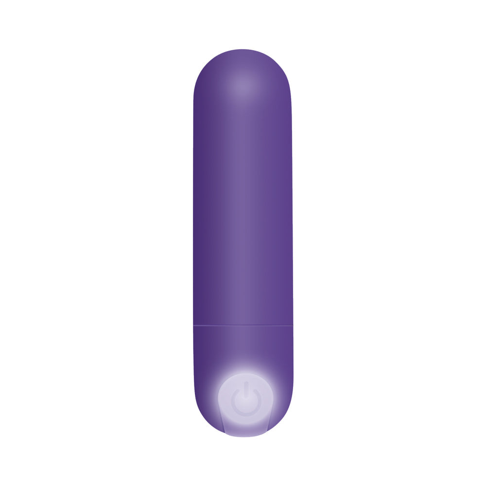 EVOLVED - FINGERIFIC RECHARGEABLE SILICONE FINGER VIBRATOR PURPLE