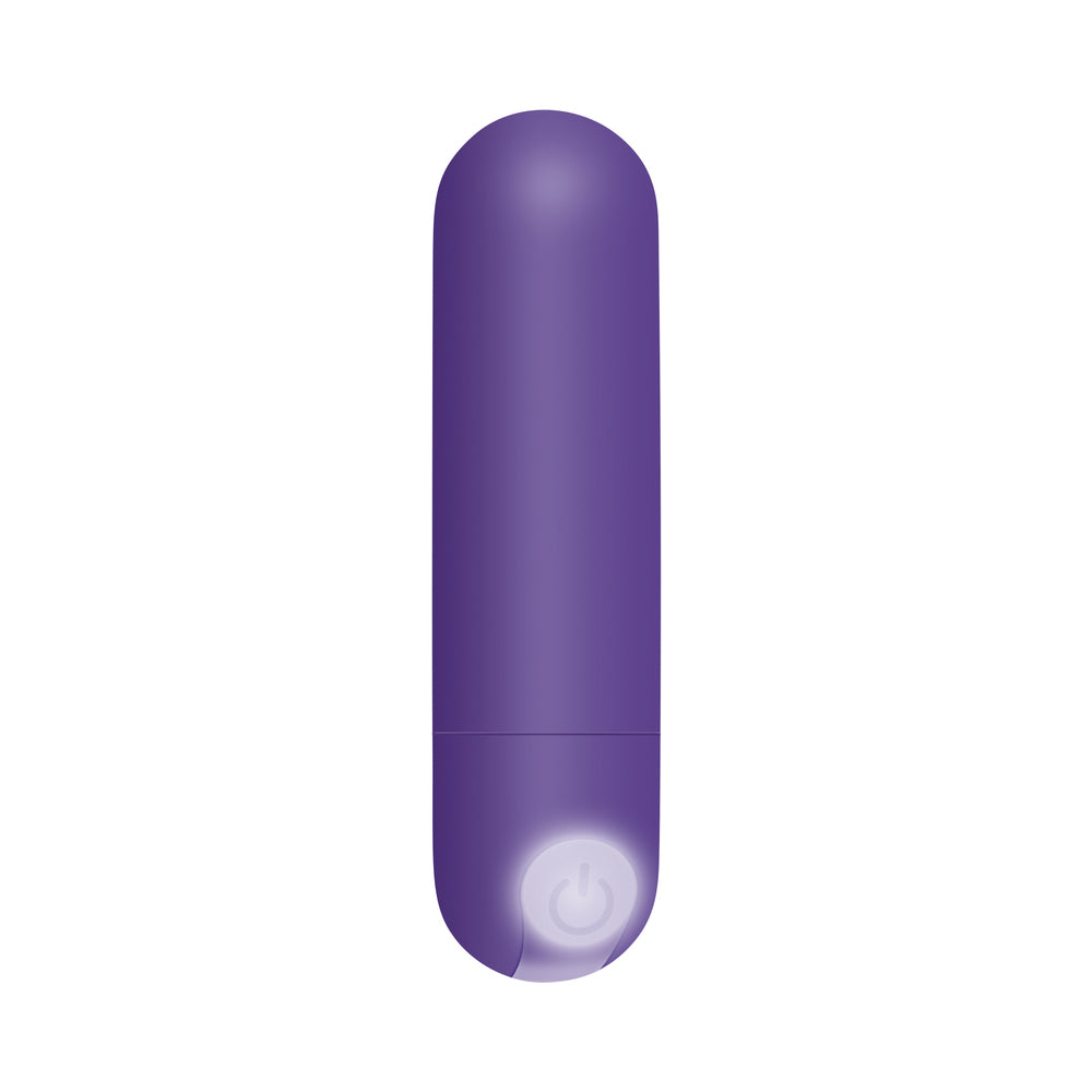 EVOLVED - FINGERIFIC RECHARGEABLE SILICONE FINGER VIBRATOR PURPLE