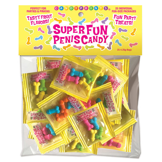SUPER FUN PENIS CANDY, BAG OF 25