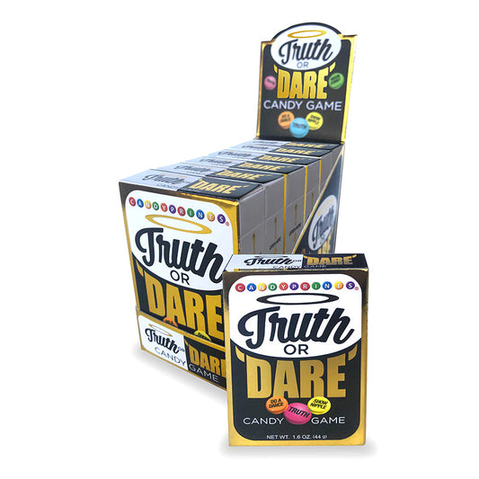 LITTLE GENIE - TRUTH OR DARE CANDY, DISPLAY OF 6