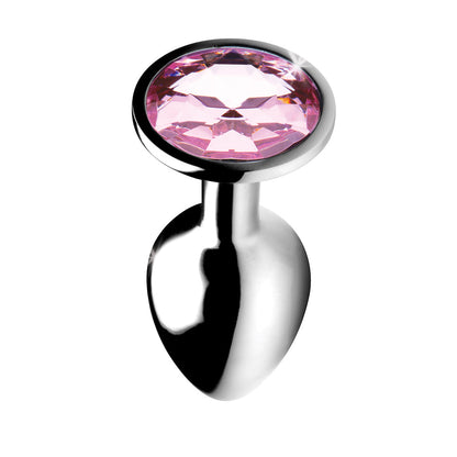 XR BRANDS - BOOTY SPARKS PINK GEM ANAL PLUG SMALL