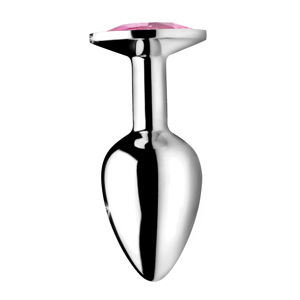 XR BRANDS - BOOTY SPARKS PINK GEM ANAL PLUG SMALL