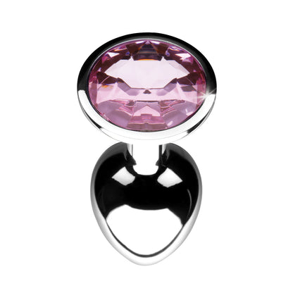 XR BRANDS - BOOTY SPARKS PINK GEM ANAL PLUG SMALL