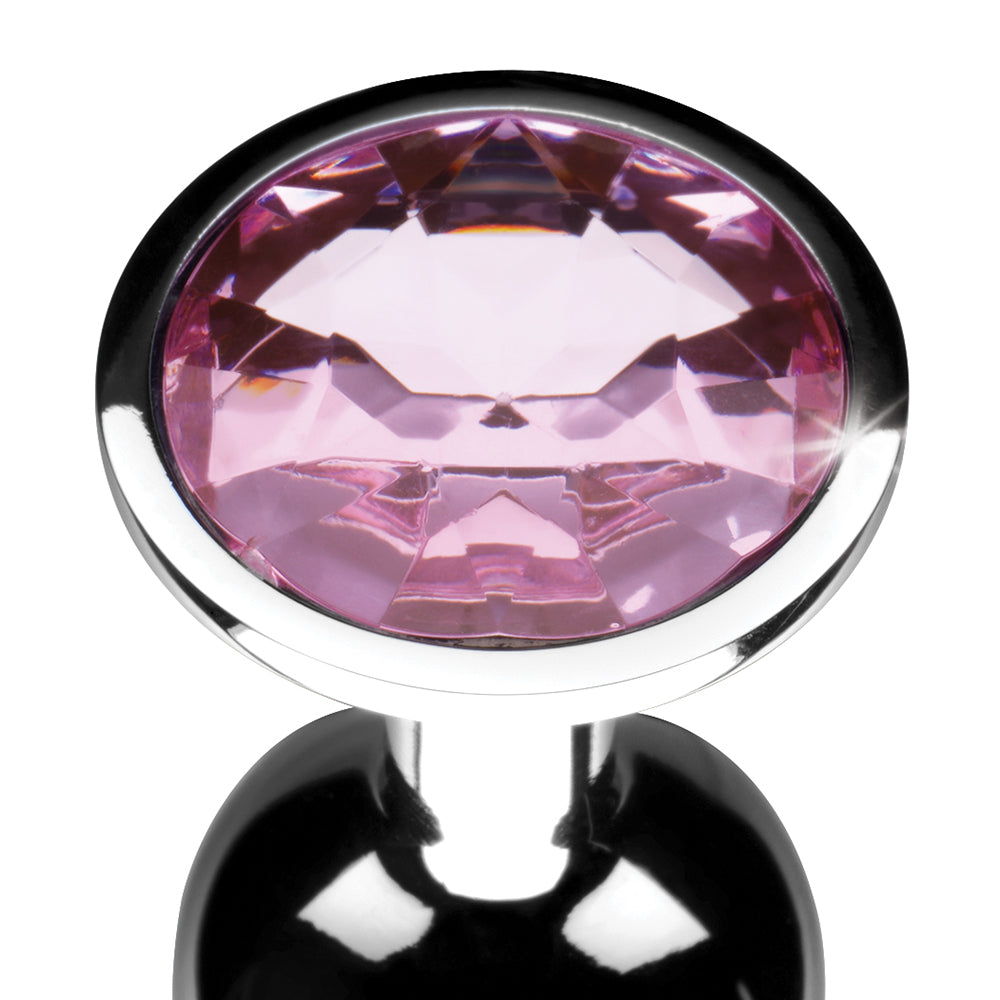 XR BRANDS - BOOTY SPARKS PINK GEM ANAL PLUG SMALL