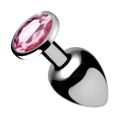 XR BRANDS - BOOTY SPARKS PINK GEM ANAL PLUG MEDIUM